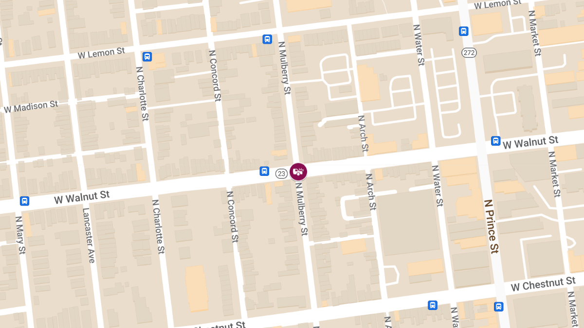 Injury Accident Reported at W Walnut St & N Mulberry St