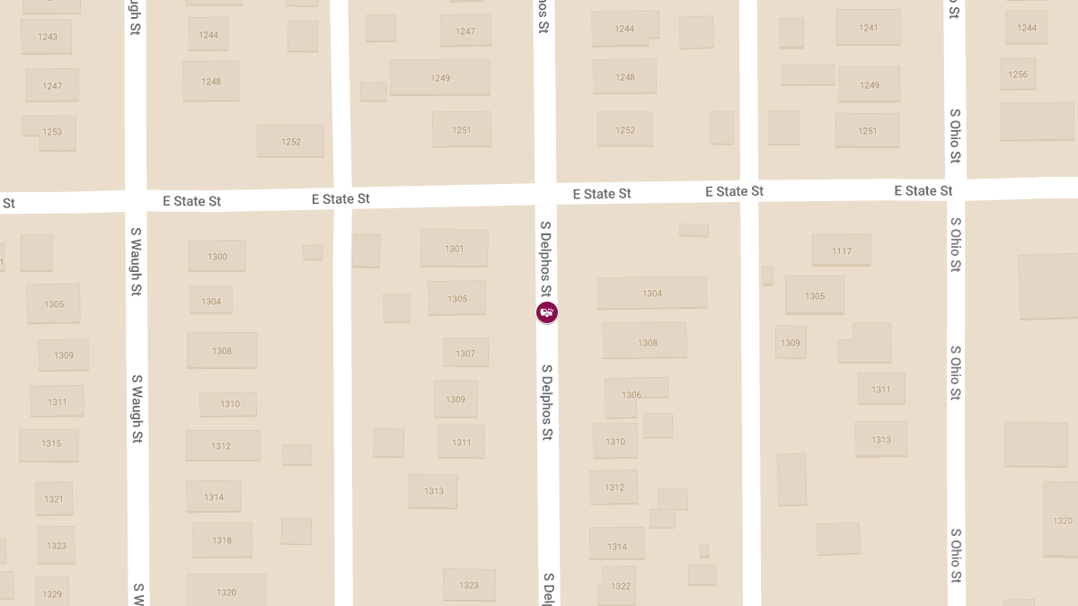 Injury Accident Reported in 1300 Block of S Delphos St