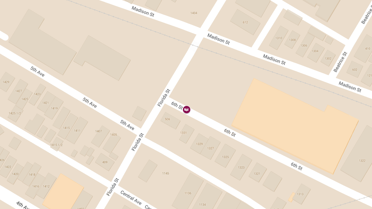 Injury Accident Reported on 1322 6th St