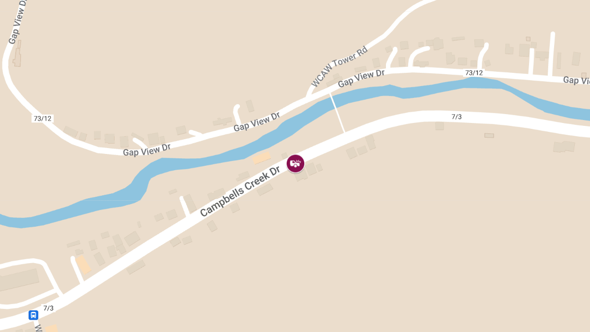 Injury Accident Reported on 193 Campbells Creek Dr