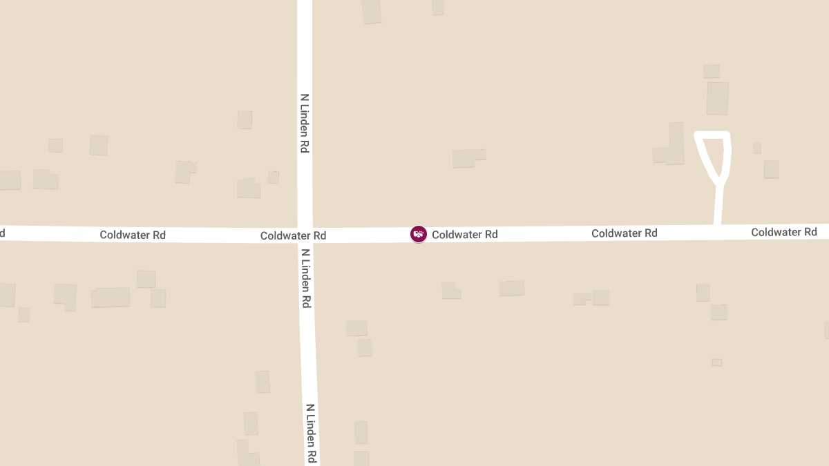 Injury Accident Reported on 4441 W Coldwater Rd