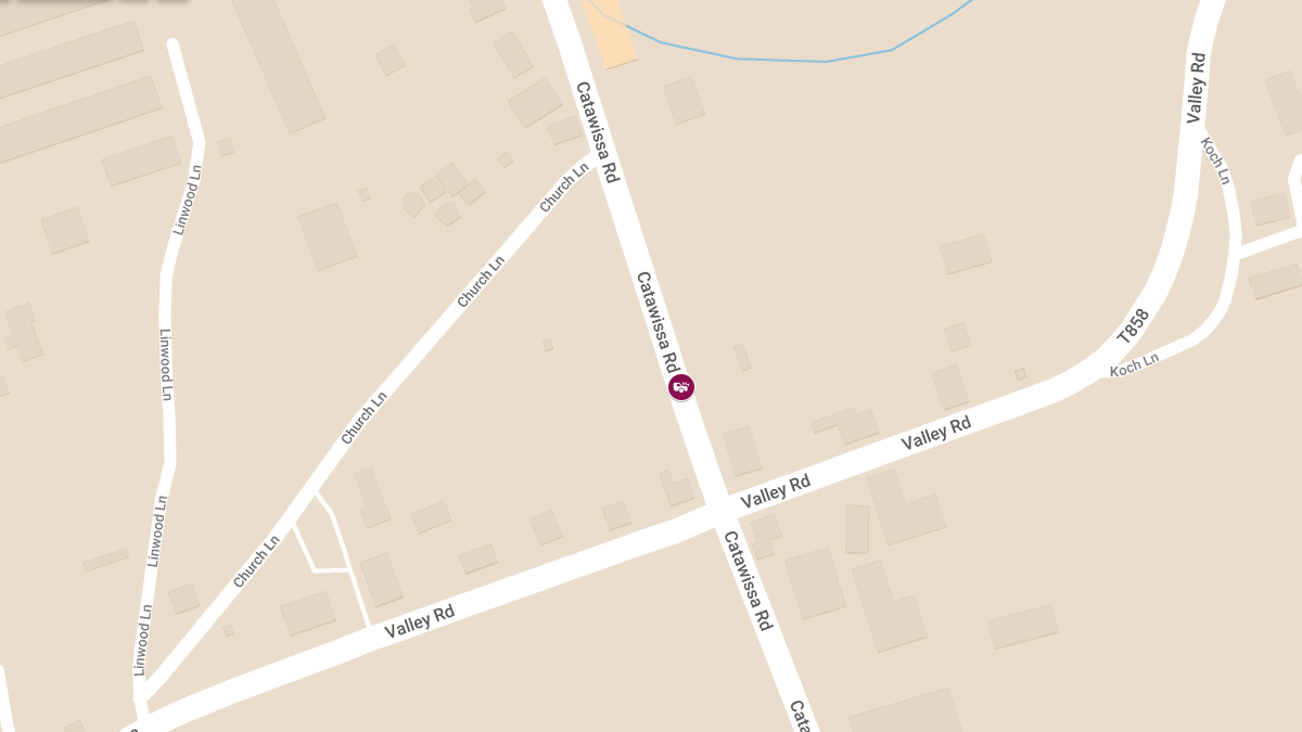 Injury Accident Reported on Catawissa Rd