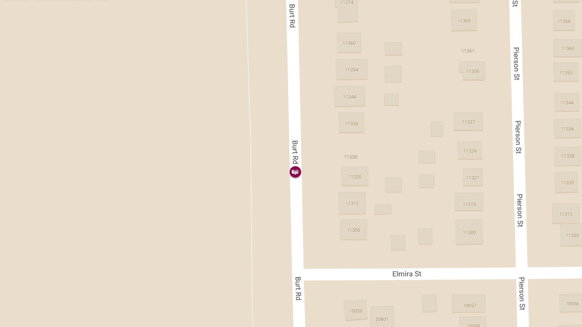 Injury Accident at 11336 Burt Rd