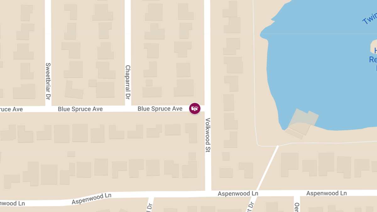 Injury Accident at 12702 Blue Spruce Ave