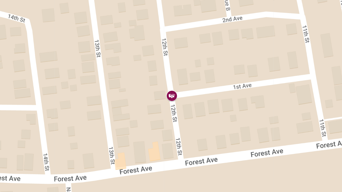 Injury Accident at 1st Ave & N 12th St