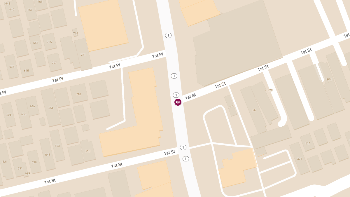 Injury Accident at 1st St & Pacific Coast Hwy 