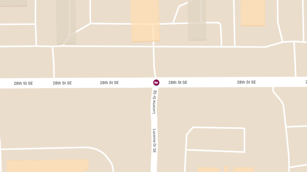 Injury Accident at 28th St & Lucerne Dr SE