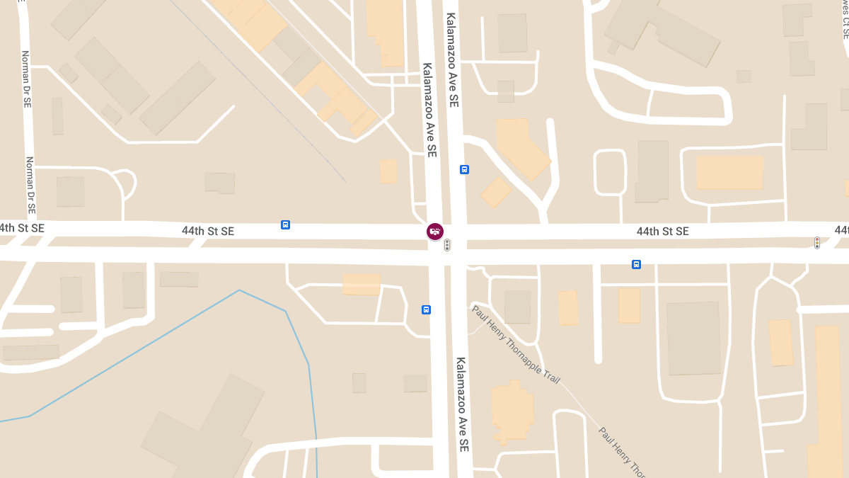 Injury Accident at 44th St & Kalamazoo Ave