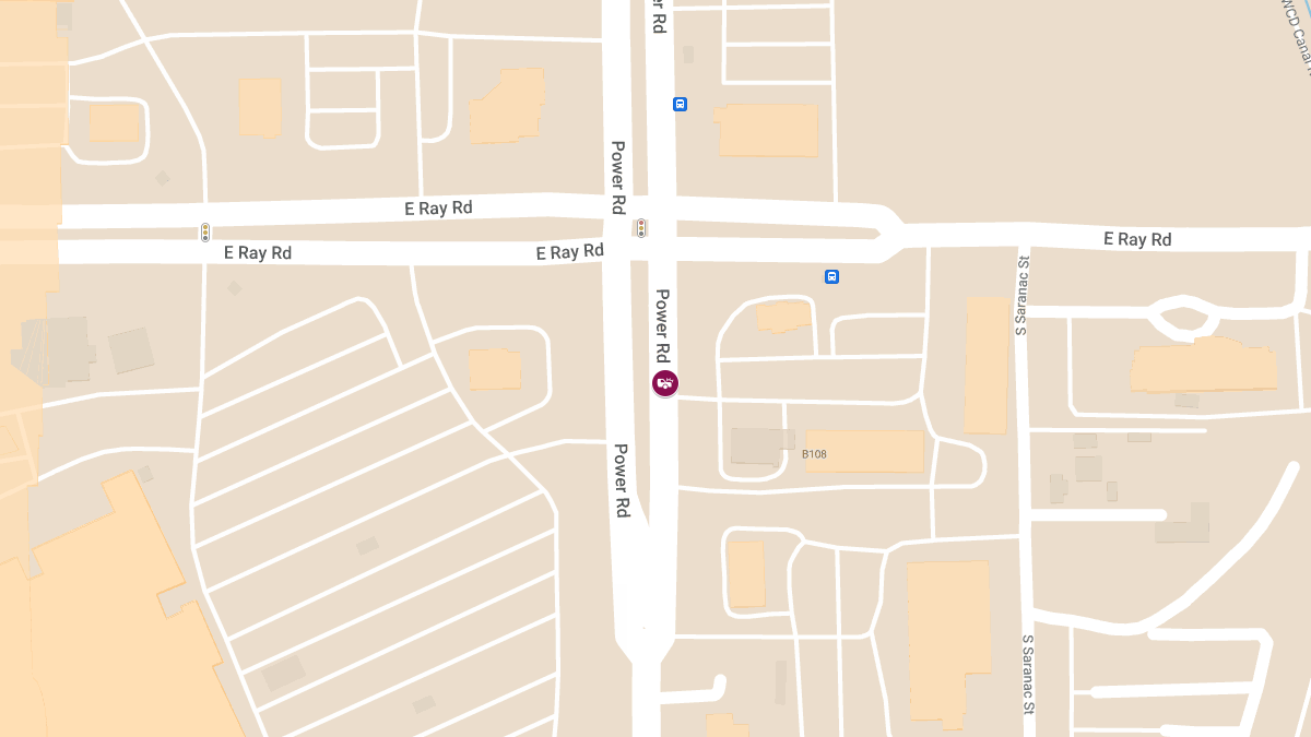 Injury Accident at 5003 S Power Rd