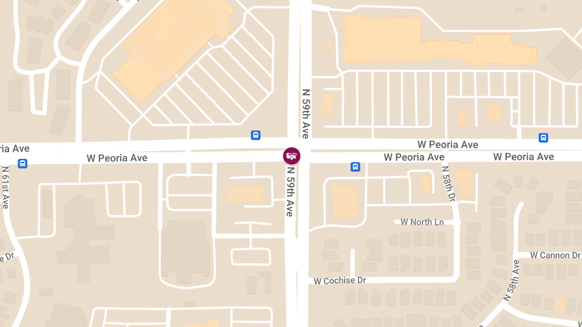 Injury Accident at 59th Ave & Peoria Ave