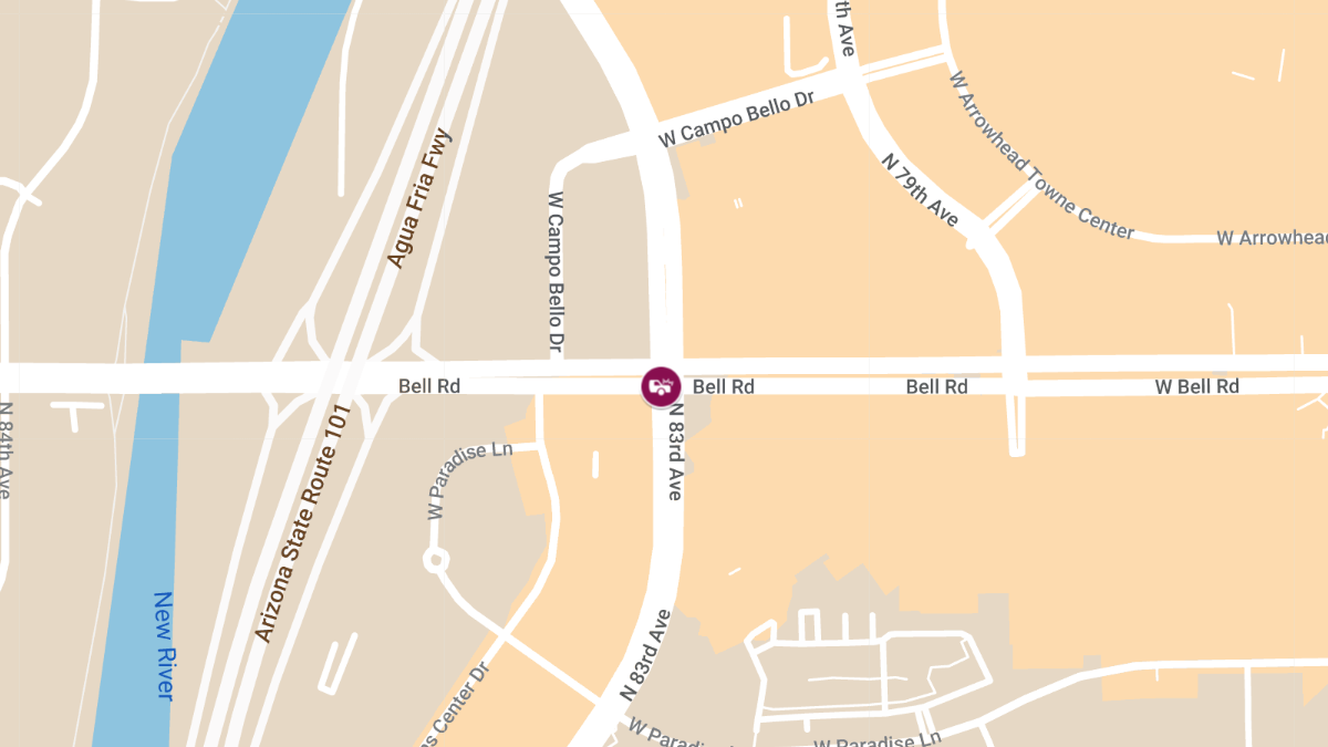 Injury Accident at 83rd Ave & Bell Rd