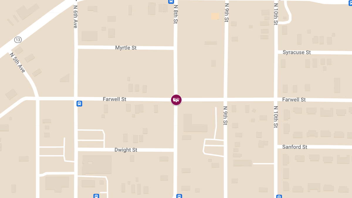 Injury Accident at 9th St & Farwell St