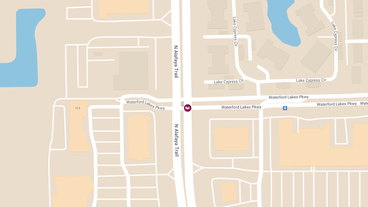 Injury Accident at Alafaya Trl N & Waterford Lakes Pkwy
