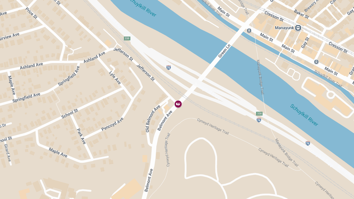 Injury Accident at Belmont Ave & Jefferson St