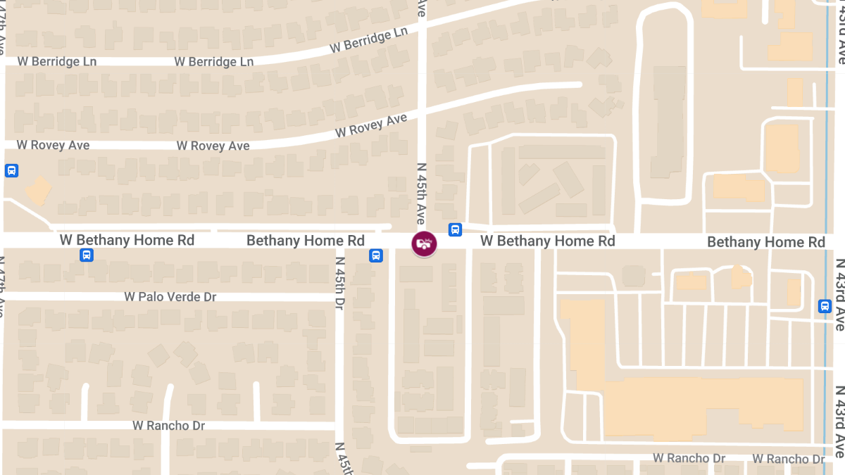 Injury Accident at Bethany Home Rd & 45th Ave