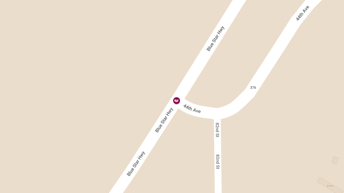 Injury Accident at Blue Star Hwy & County Rd 376