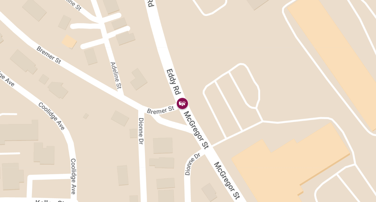 Injury Accident at Bremmer St & McGregor St