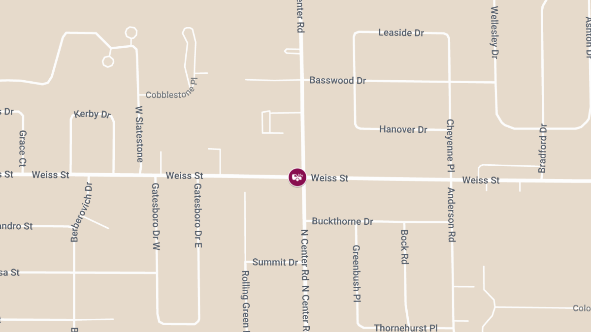 Injury Accident at Center Rd & Weiss St