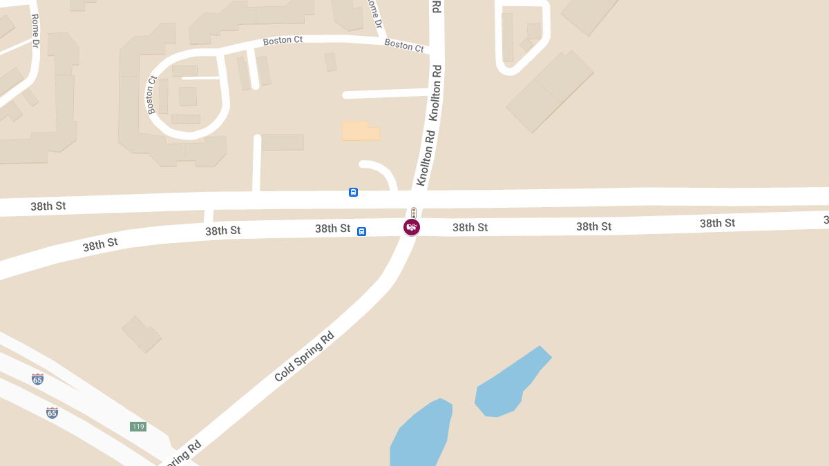 Injury Accident at Cold Spring Rd & W 38th St