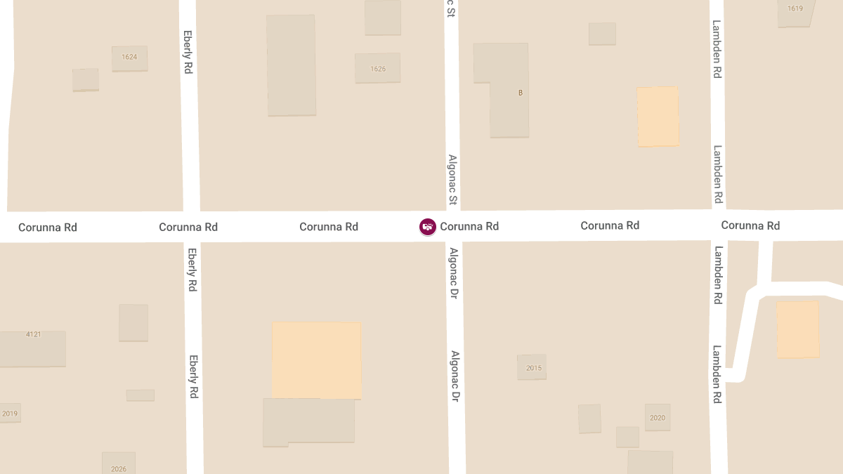 Injury Accident at Corunna Rd & Algonac Dr