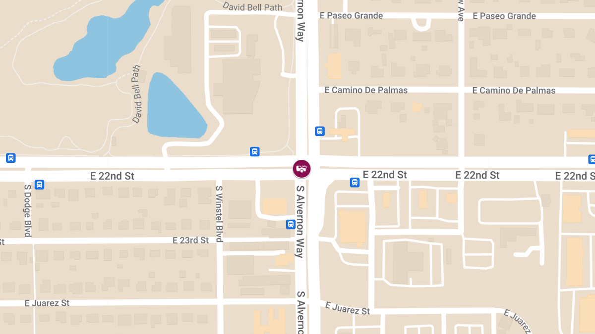Injury Accident at E 22nd St & S Alvernon Way