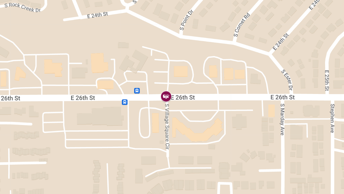 Injury Accident at E 26th St & S Village Square