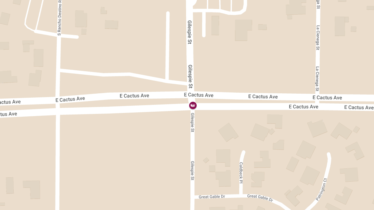 Injury Accident at E Cactus Ave & Gilespie St