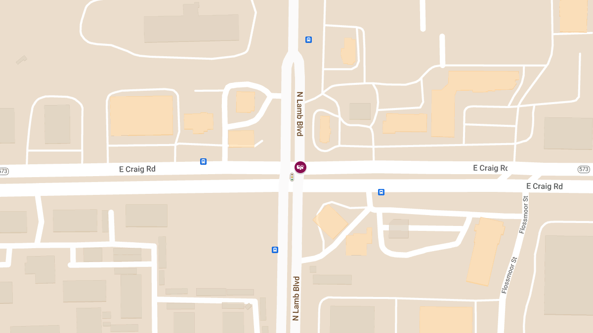 Injury Accident at E Craig Rd & N Lamb Blvd