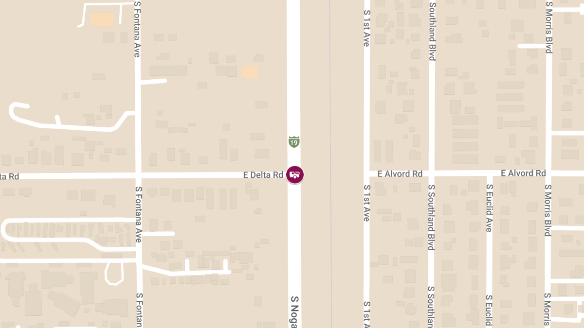 Injury Accident at E Delta Rd & S Nogales Hwy