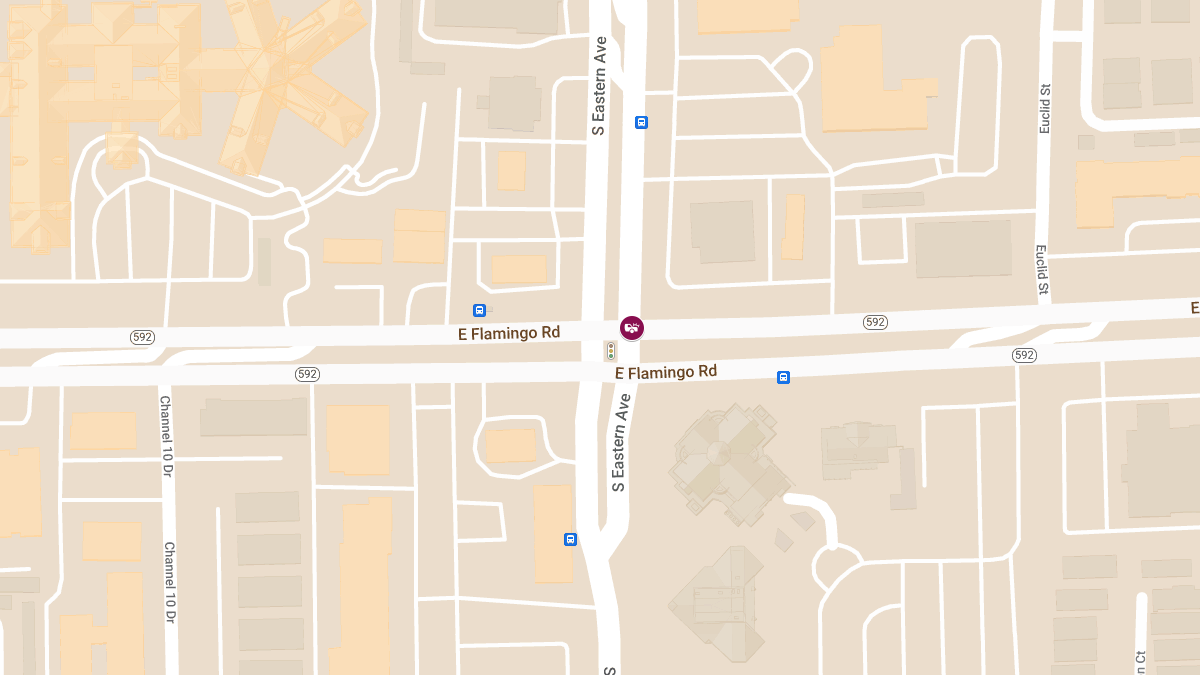 Injury Accident at E Flamingo Rd & S Eastern Ave