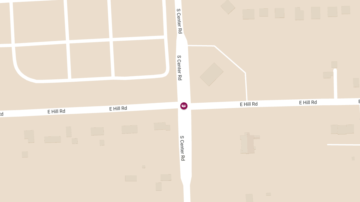 Injury Accident at E Hill Rd & S Center Rd