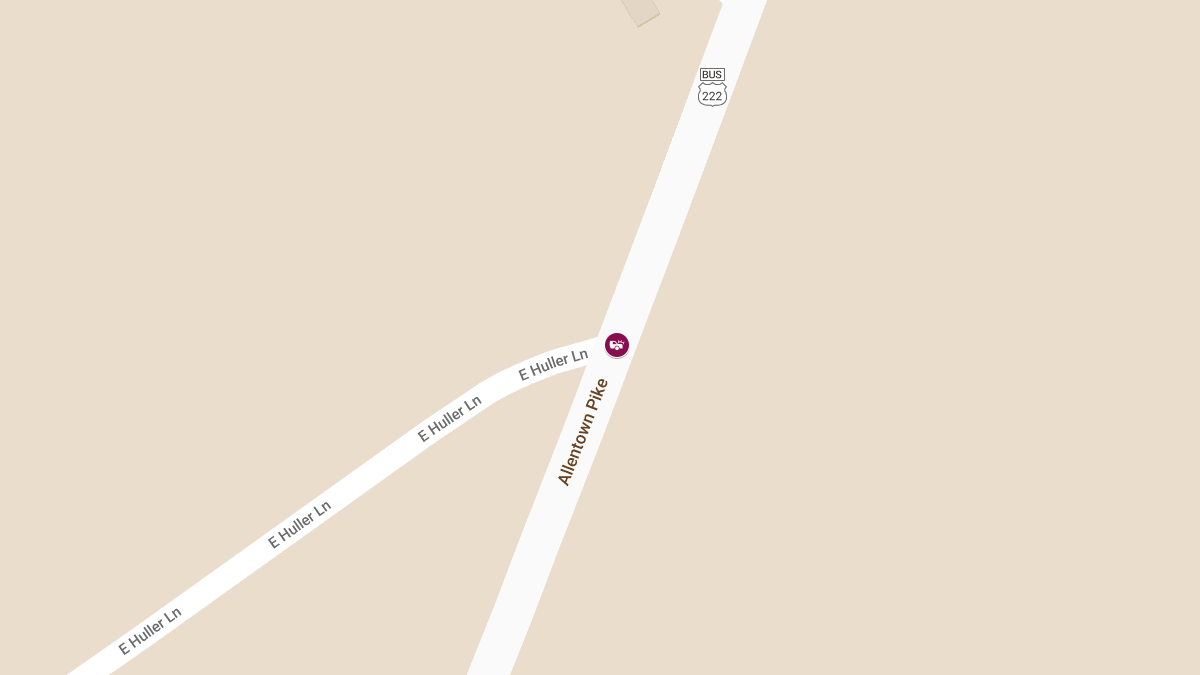 Injury Accident at E Huller Ln & Allentown Pike