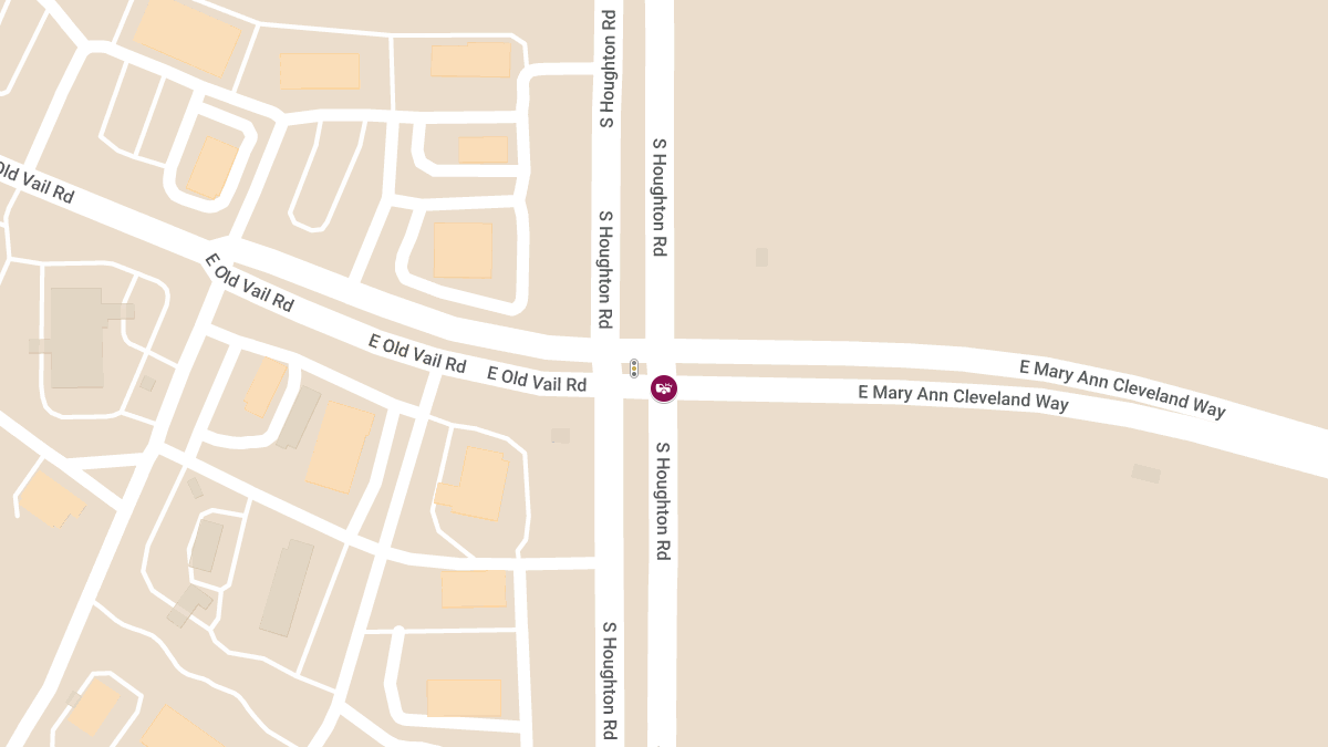 Injury Accident at E Mary Ann Cleveland Way & S Houghton Rd