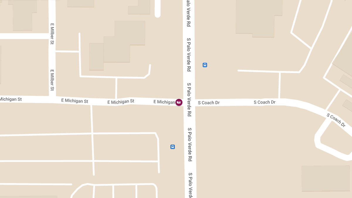 Injury Accident at E Michigan St & S Palo Verde Rd
