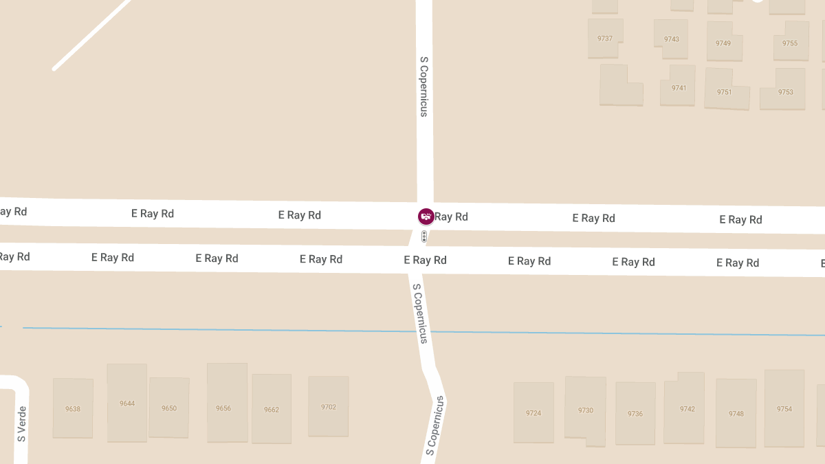Injury Accident at E Ray Rd & S Copernicus
