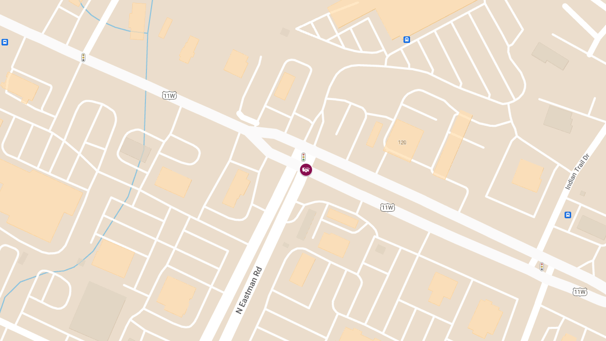 Injury Accident at E Stone Dr & N Eastman Rd