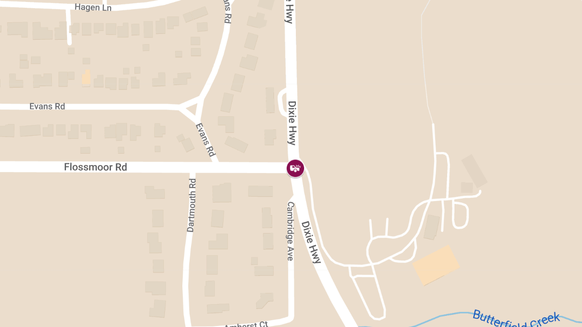 Injury Accident at Flossmoor Rd & Dixie Hwy