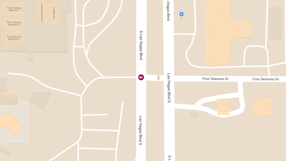 Injury Accident at Four Seasons Dr & S Las Vegas Blvd