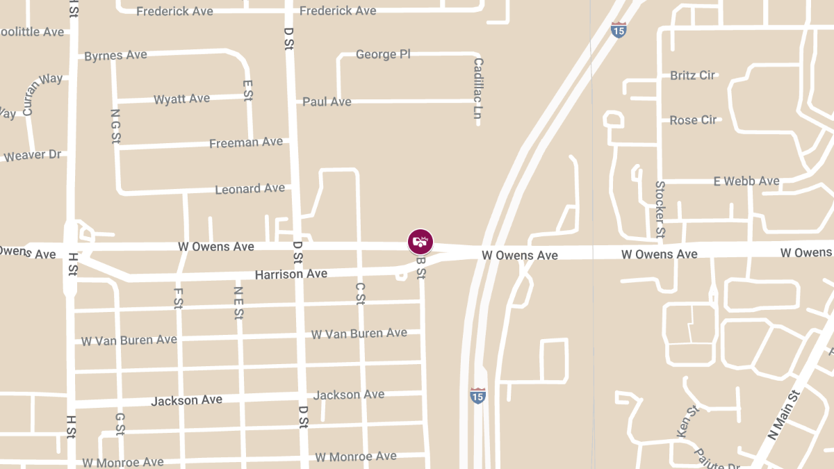 Injury Accident at Harrison Ave & B St