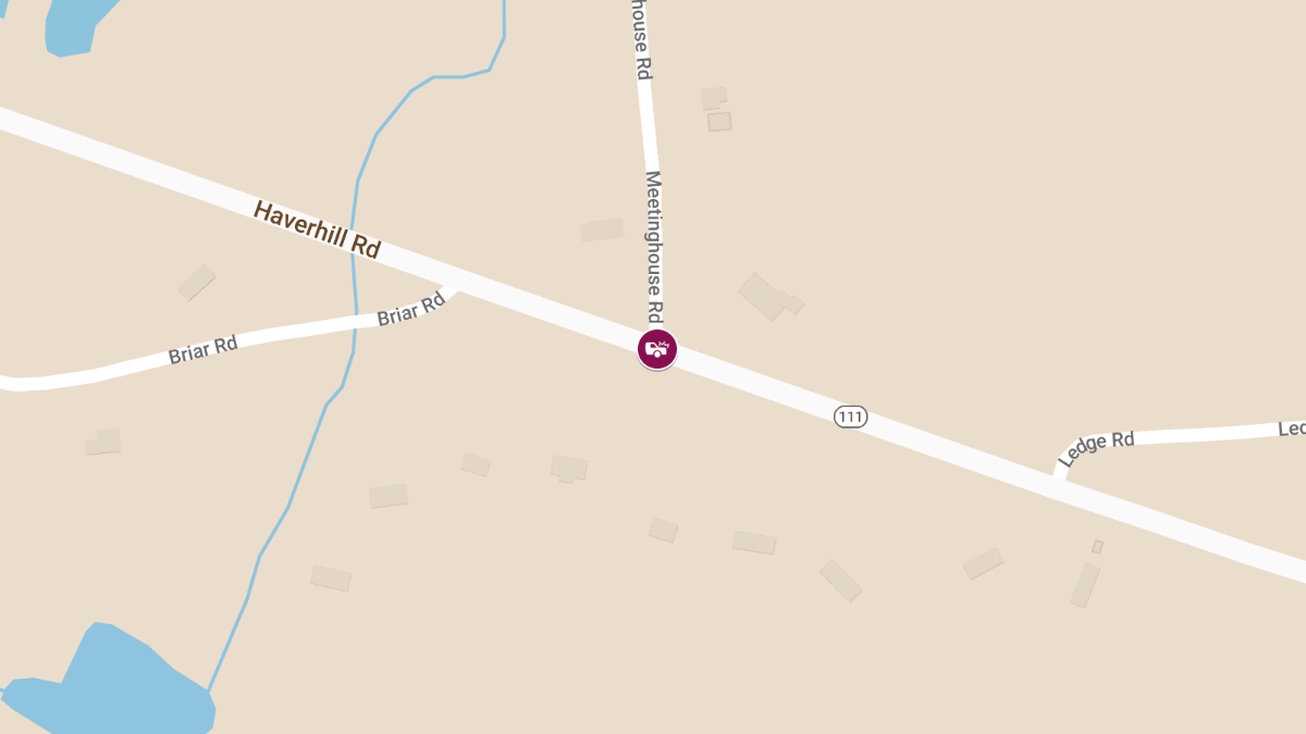 Injury Accident at Haverhill Rd and Meetinghouse Rd
