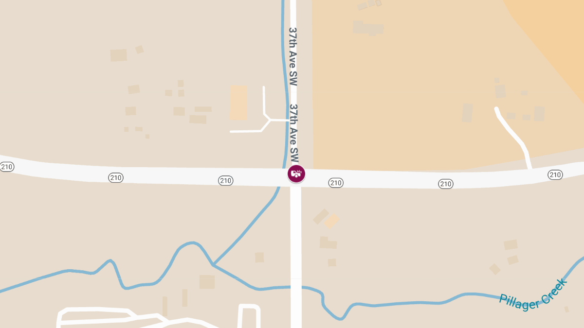 Injury Accident at Hwy 210 & 37th Ave SW