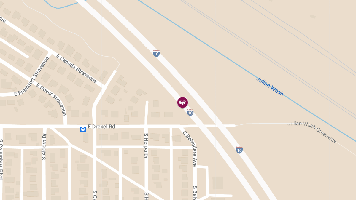 Injury Accident at I-10 WB Exit 267 On-Ramp