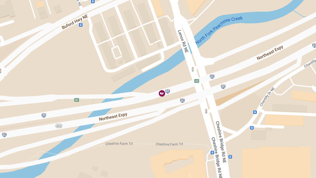 Injuries in Collision at I-85 N & GA-400 N