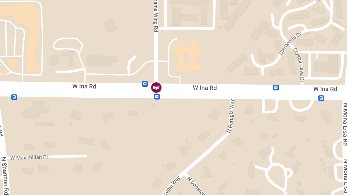 Injury Accident at Ina Rd & Shama Wing Rd