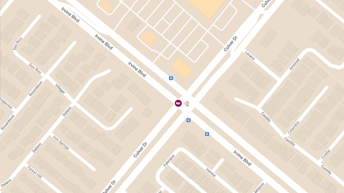 Injury Accident at Irvine Blvd & Culver Dr