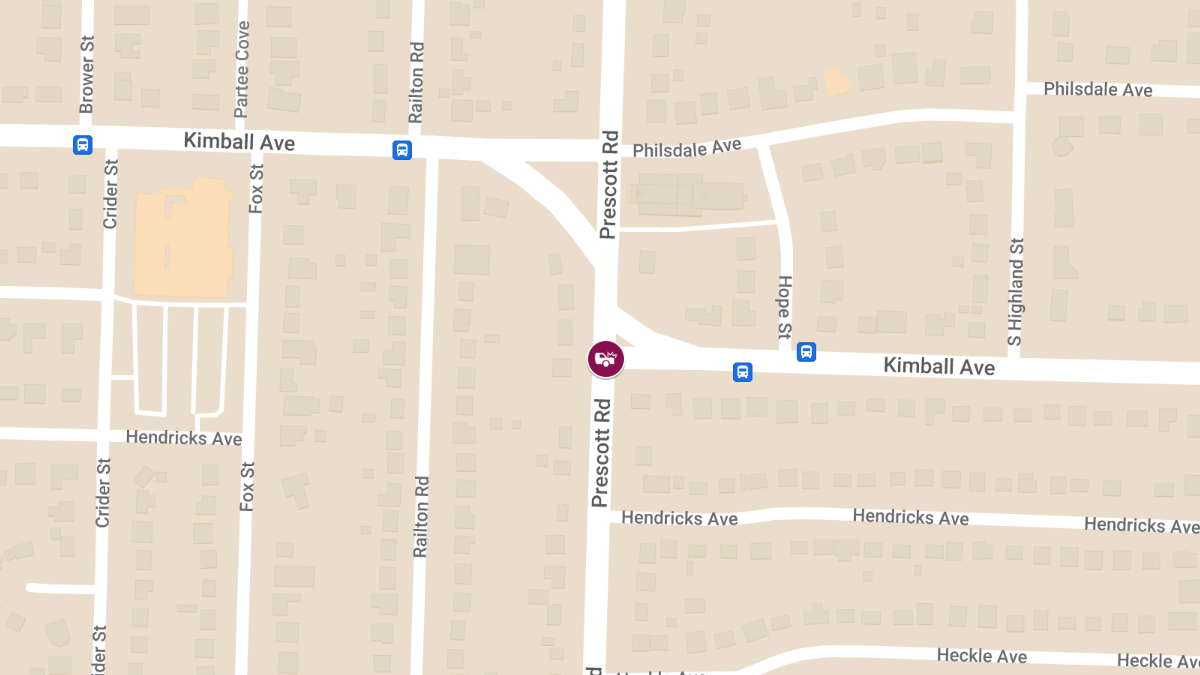Injury Accident at Kimball Ave & S Prescott St