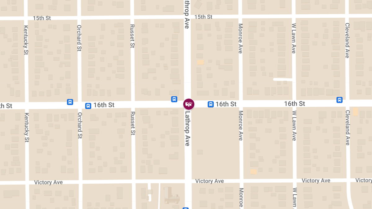 Injury Accident at Lathrop Ave and 16th St