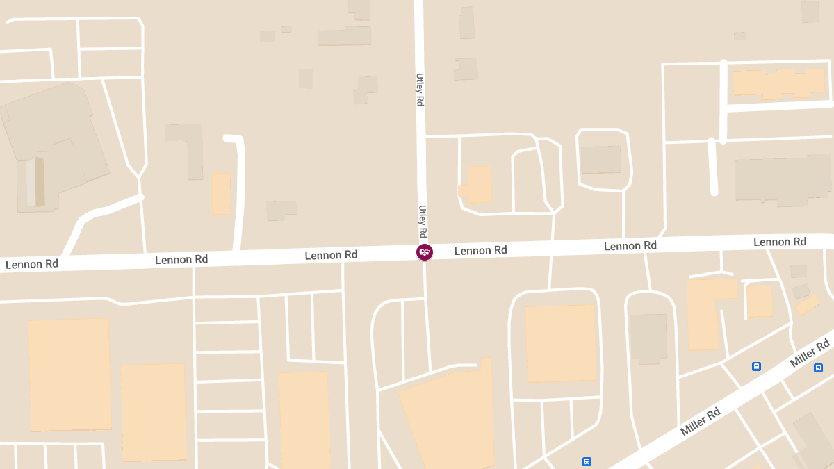 Injury Accident at Lennon Rd & Utley Rd