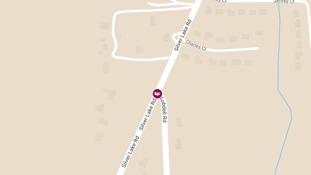 Injury Accident at Lobdell Rd & Silver Lake Rd