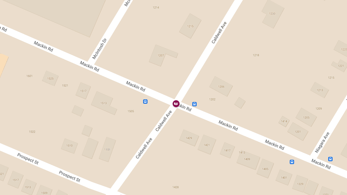 Injury Accident at Mackin Rd & Caldwell Ave